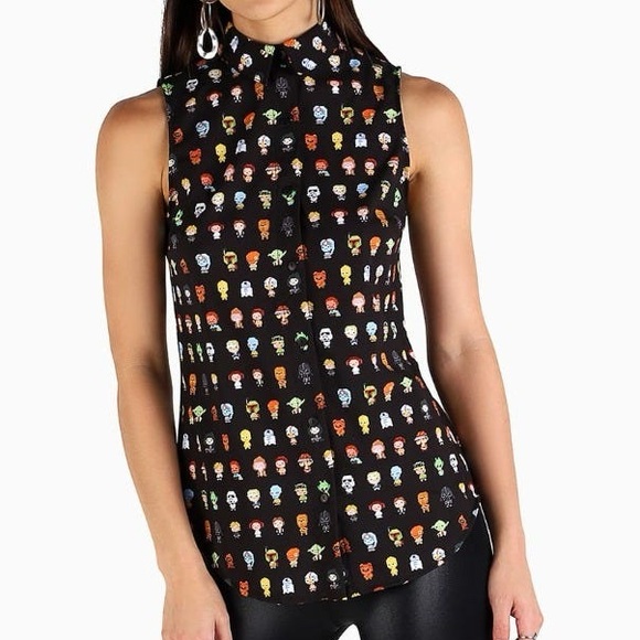 8-Bit Star Wars Business Time Shirt - Picture 1 of 4